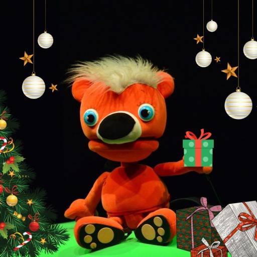 Medo Đuro i veliki medvjed (sa Svetim Nikolom)