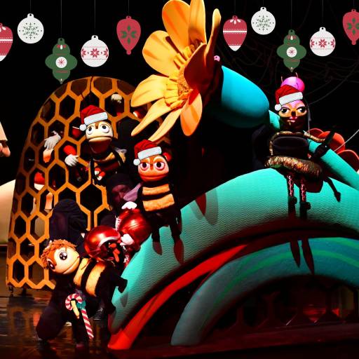 Pčelica Maja (s Djedom Božićnjakom)