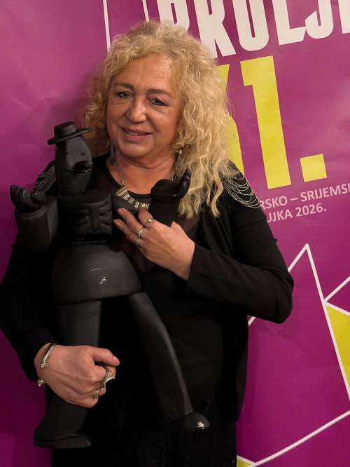 ANDREA BAKOVIĆ – dobitnica ovogodišnje nagrade za životno djelo „Zvonko Festini“