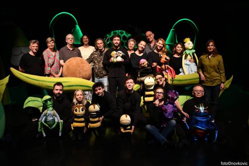 Pčelica Maja (s Djedom Božićnjakom)